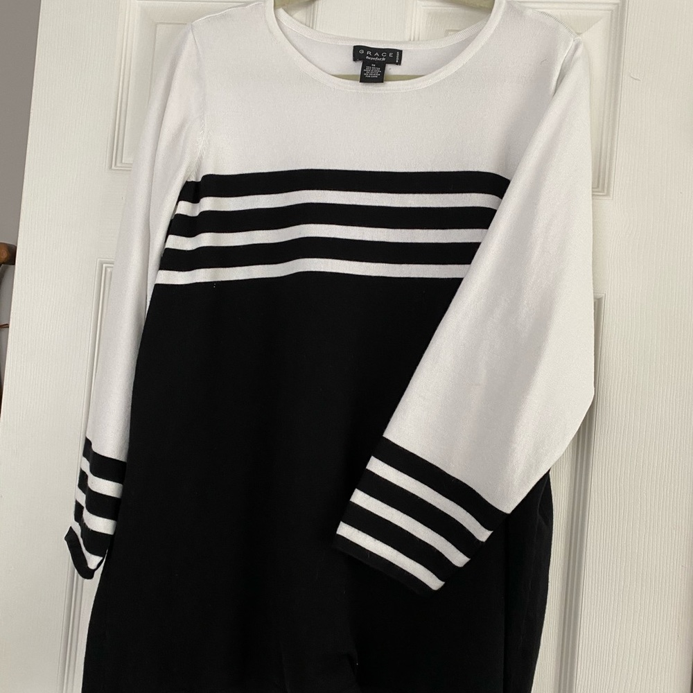 Pull over sweater shirt